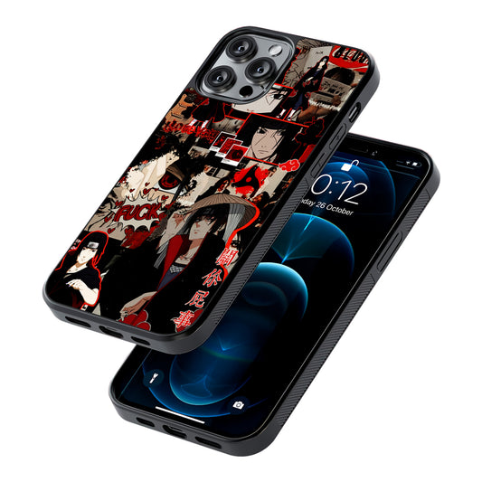 Itachi Uchiha Akatsuki Aesthetic 2D Rubber Phone Case