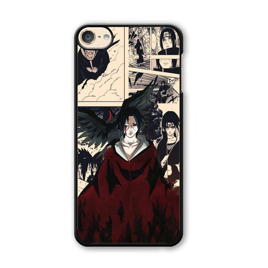 Itachi The Edo Tensei Breaker iPod Touch 6 Case-Plastic Black (2D Case)-Oxvistore