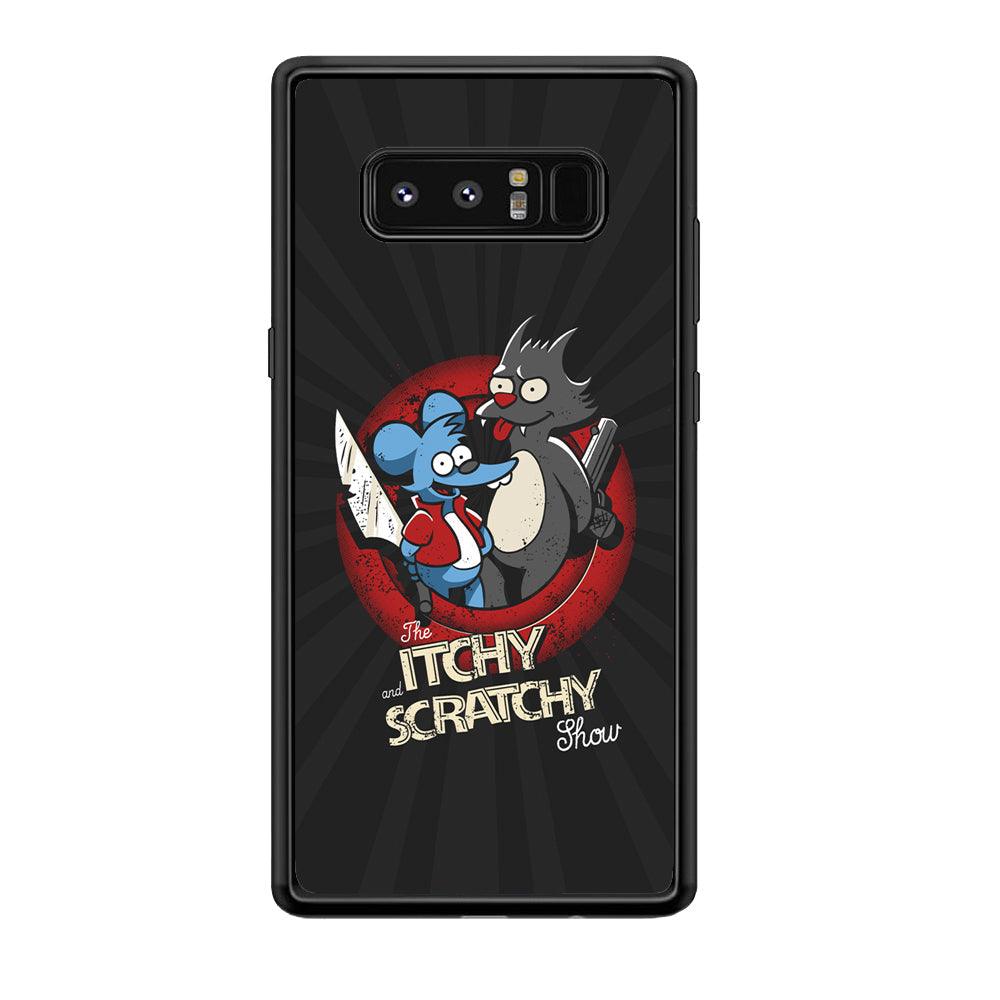 Itchy and Scratchy The Killer Samsung Galaxy Note 8 Case-Oxvistore