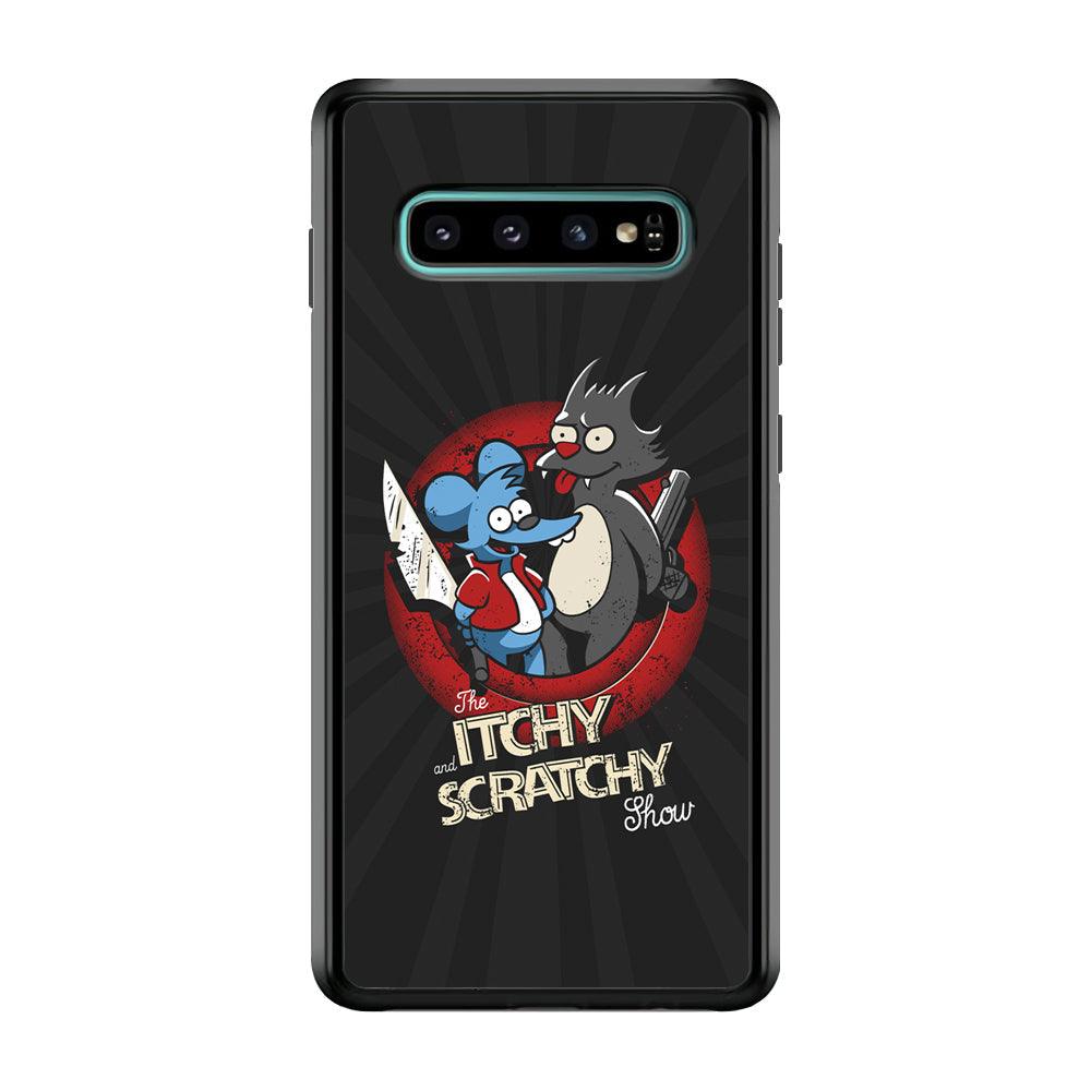 Itchy and Scratchy The Killer Samsung Galaxy S10 Case-Oxvistore