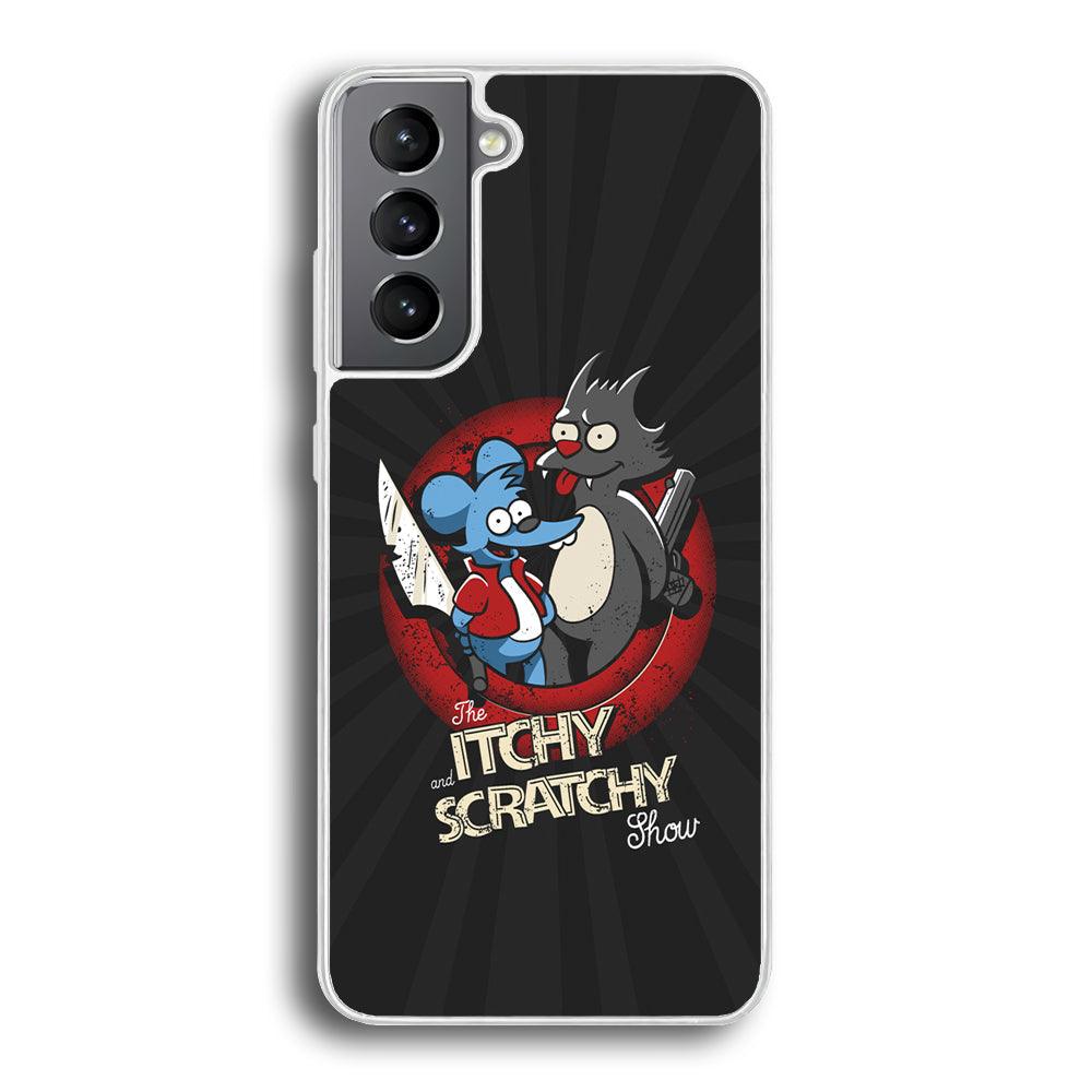 Itchy and Scratchy The Killer Samsung Galaxy S21 Plus Case-Oxvistore