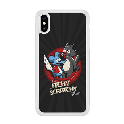 Itchy and Scratchy The Killer iPhone X Case-Oxvistore