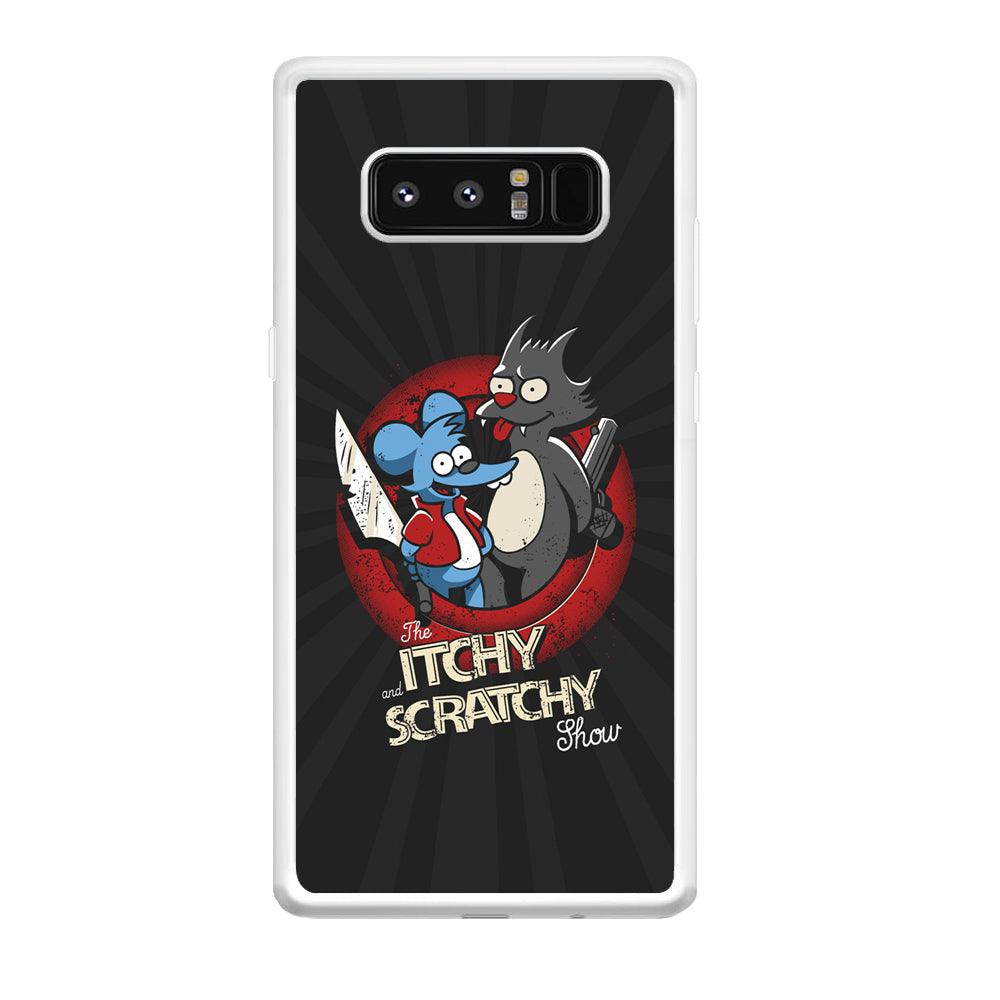 Itchy and Scratchy The Killer Samsung Galaxy Note 8 Case-Oxvistore