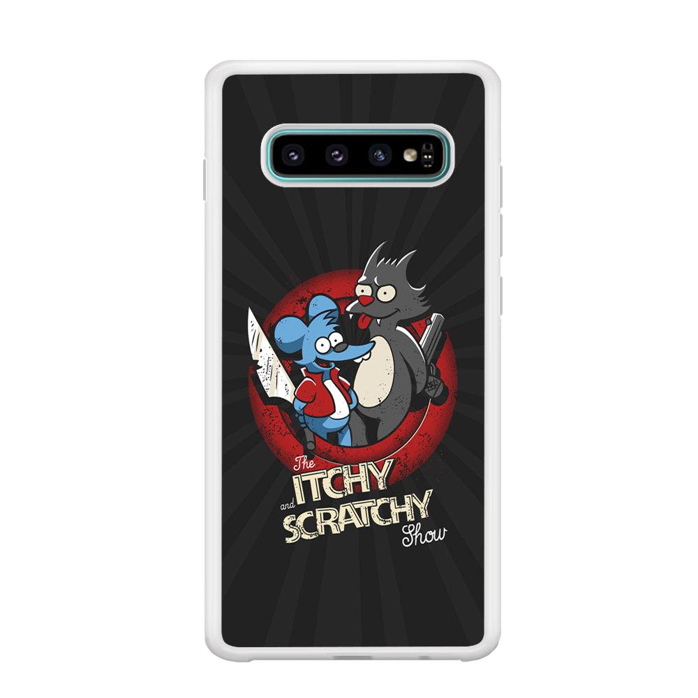 Itchy and Scratchy The Killer Samsung Galaxy S10 Plus Case-Oxvistore