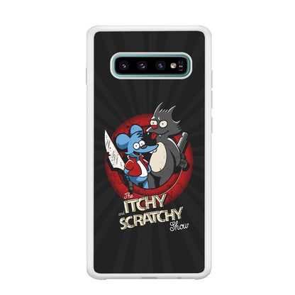 Itchy and Scratchy The Killer Samsung Galaxy S10 Case-Oxvistore