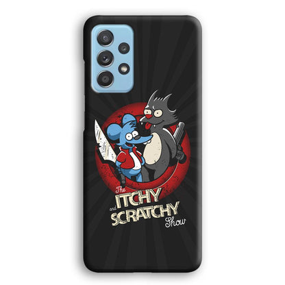 Itchy and Scratchy The Killer Samsung Galaxy A72 Case-Oxvistore