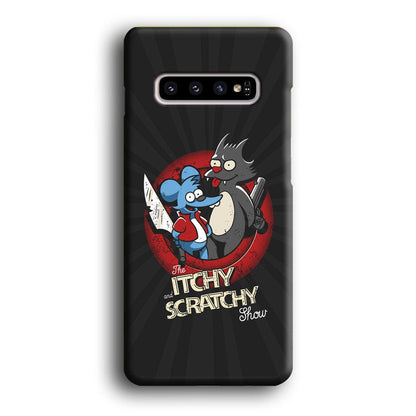 Itchy and Scratchy The Killer Samsung Galaxy S10 Plus Case-Oxvistore