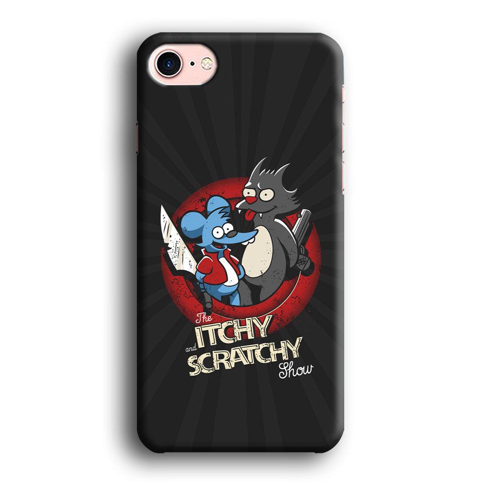 Itchy and Scratchy The Killer iPhone 8 Case-Oxvistore