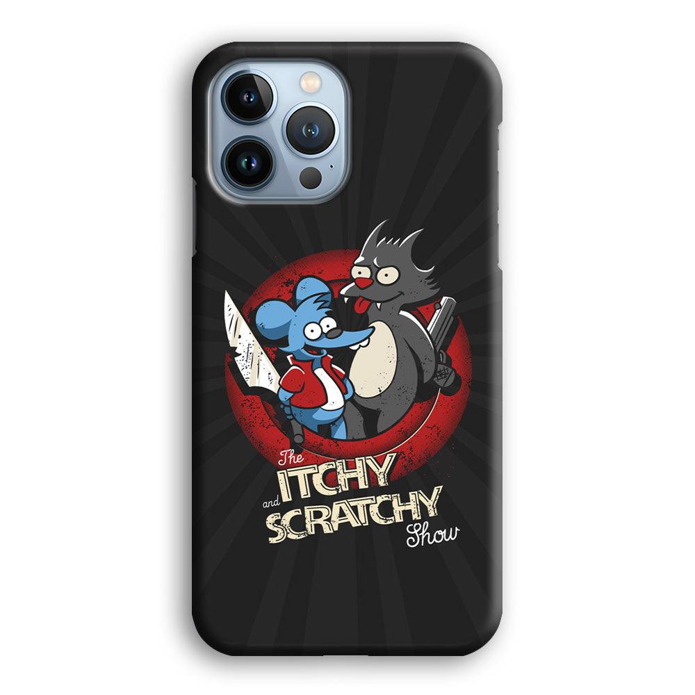 Itchy and Scratchy The Killer iPhone 14 Pro Max Case-Oxvistore