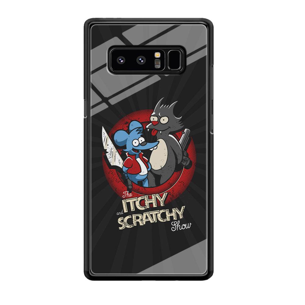 Itchy and Scratchy The Killer Samsung Galaxy Note 8 Case-Oxvistore