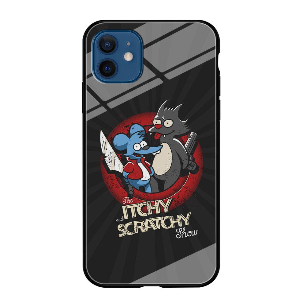 Itchy and Scratchy The Killer iPhone 12 Case-Oxvistore