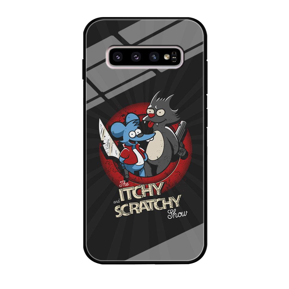 Itchy and Scratchy The Killer Samsung Galaxy S10 Case-Oxvistore