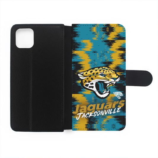 Jacksonville Jaguars Abstract Color Flip Wallet Phone Case