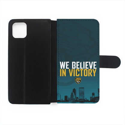 Jacksonville Jaguars Victory Flip Wallet Phone Case