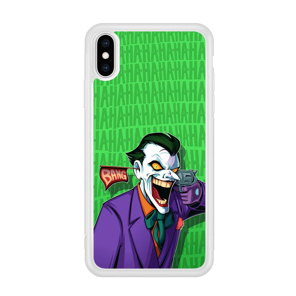 Joker Bang Your Enemy iPhone X Case-Oxvistore