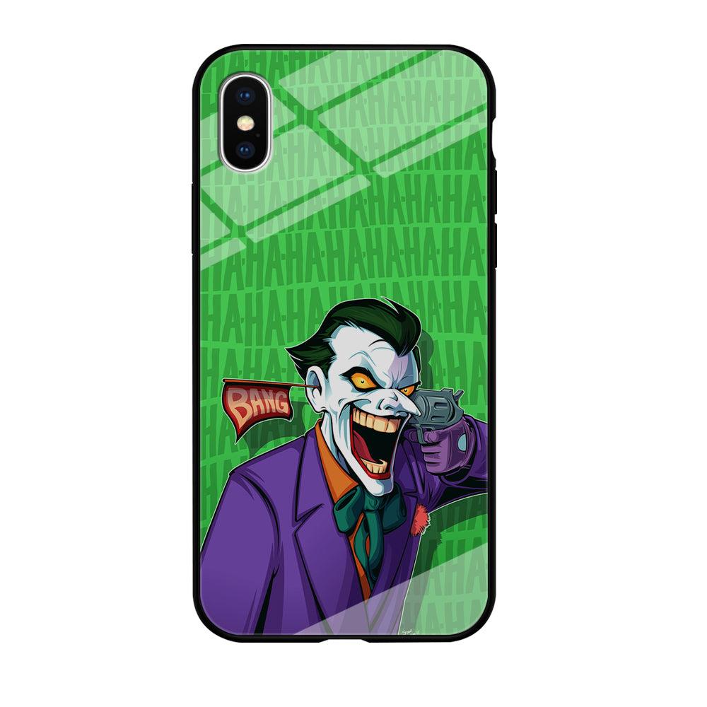 Joker Bang Your Enemy iPhone X Case-Oxvistore