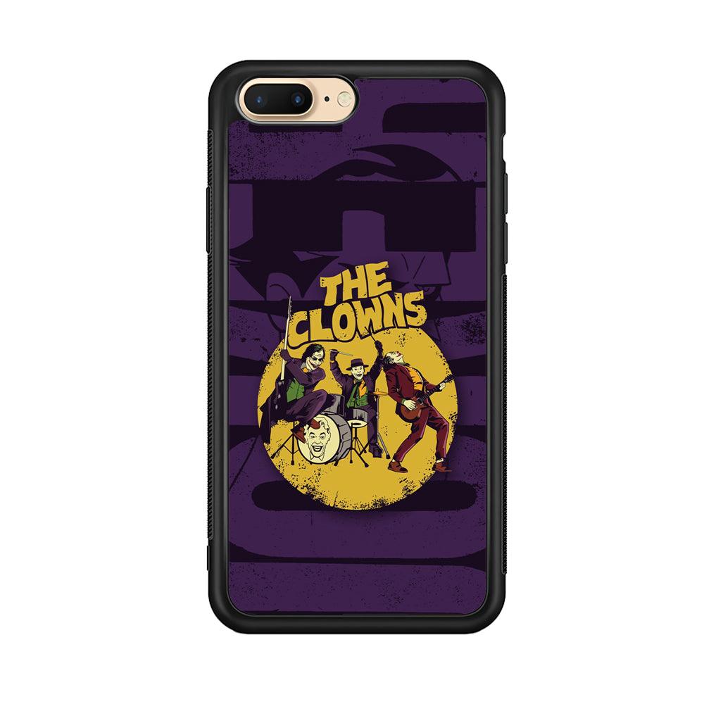 Joker Clown Feast Mode iPhone 7 Plus Case-Rubber Black (2D Case)-Oxvistore