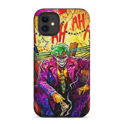 Joker Comics Colorful 2 in 1 Tough Phone Case