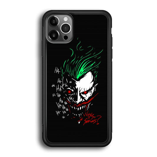 Joker Dark Silhouette iPhone 12 Pro Case-Oxvistore