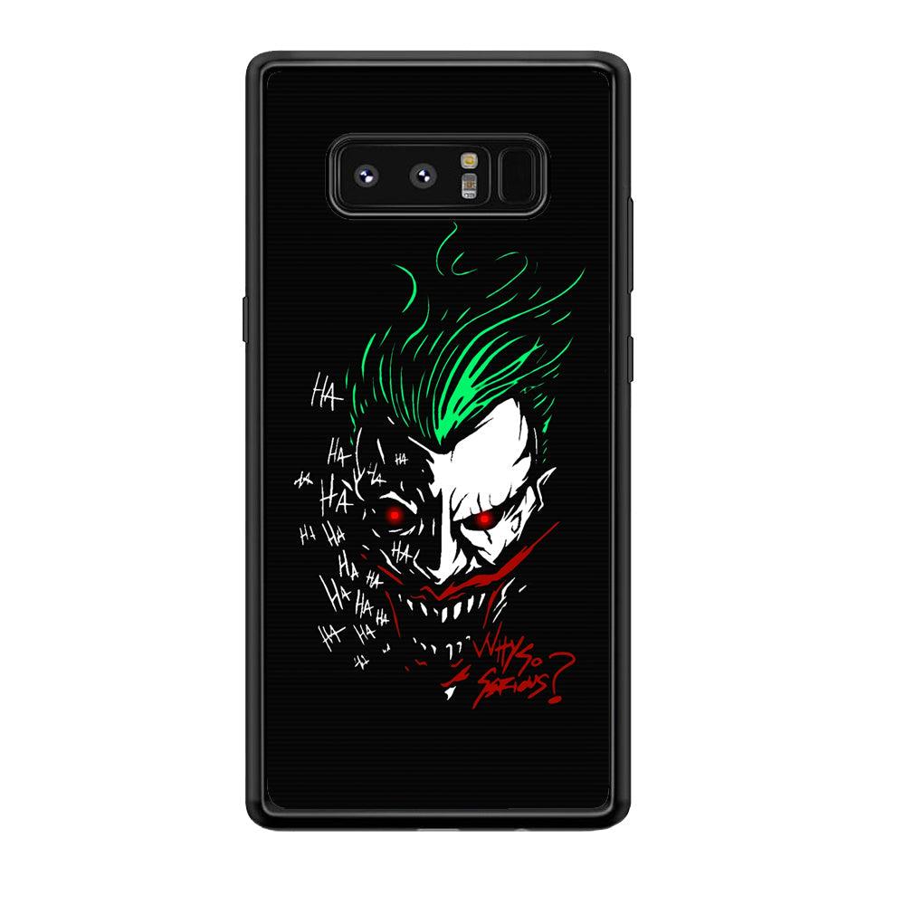 Joker Dark Silhouette Samsung Galaxy Note 8 Case-Oxvistore