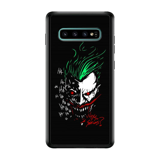 Joker Dark Silhouette Samsung Galaxy S10 Case-Oxvistore