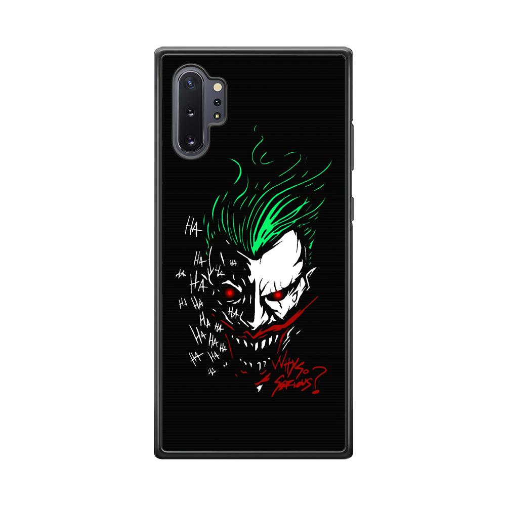 Joker Dark Silhouette Samsung Galaxy Note 10 Plus Case-Oxvistore