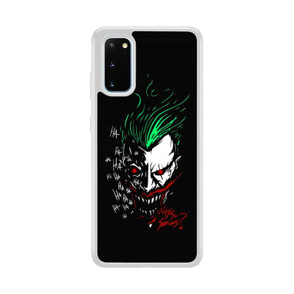 Joker Dark Silhouette Samsung Galaxy S20 Case-Oxvistore