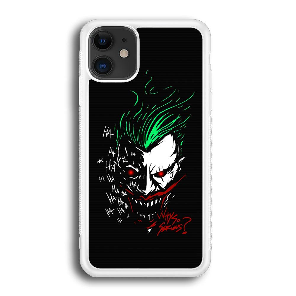 Joker Dark Silhouette iPhone 12 Case-Oxvistore