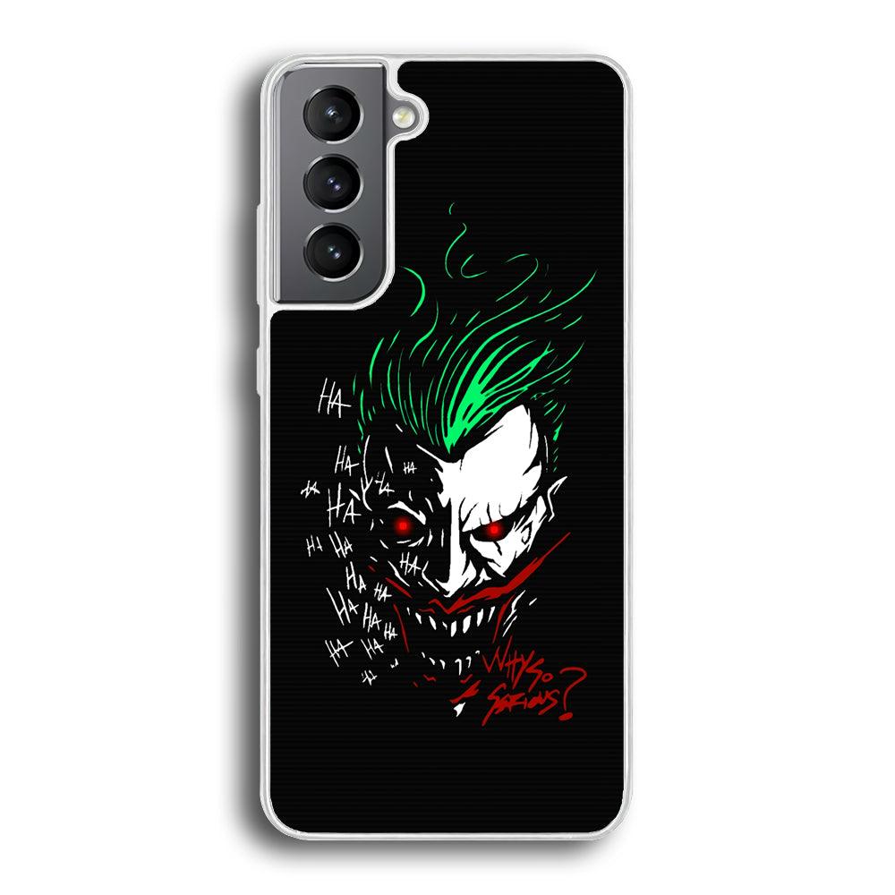 Joker Dark Silhouette Samsung Galaxy S21 Plus Case-Oxvistore