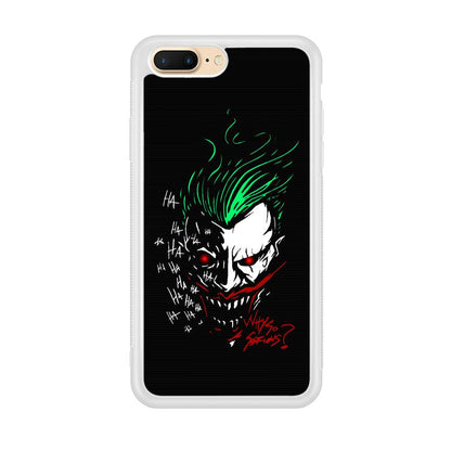 Joker Dark Silhouette iPhone 7 Plus Case-Oxvistore