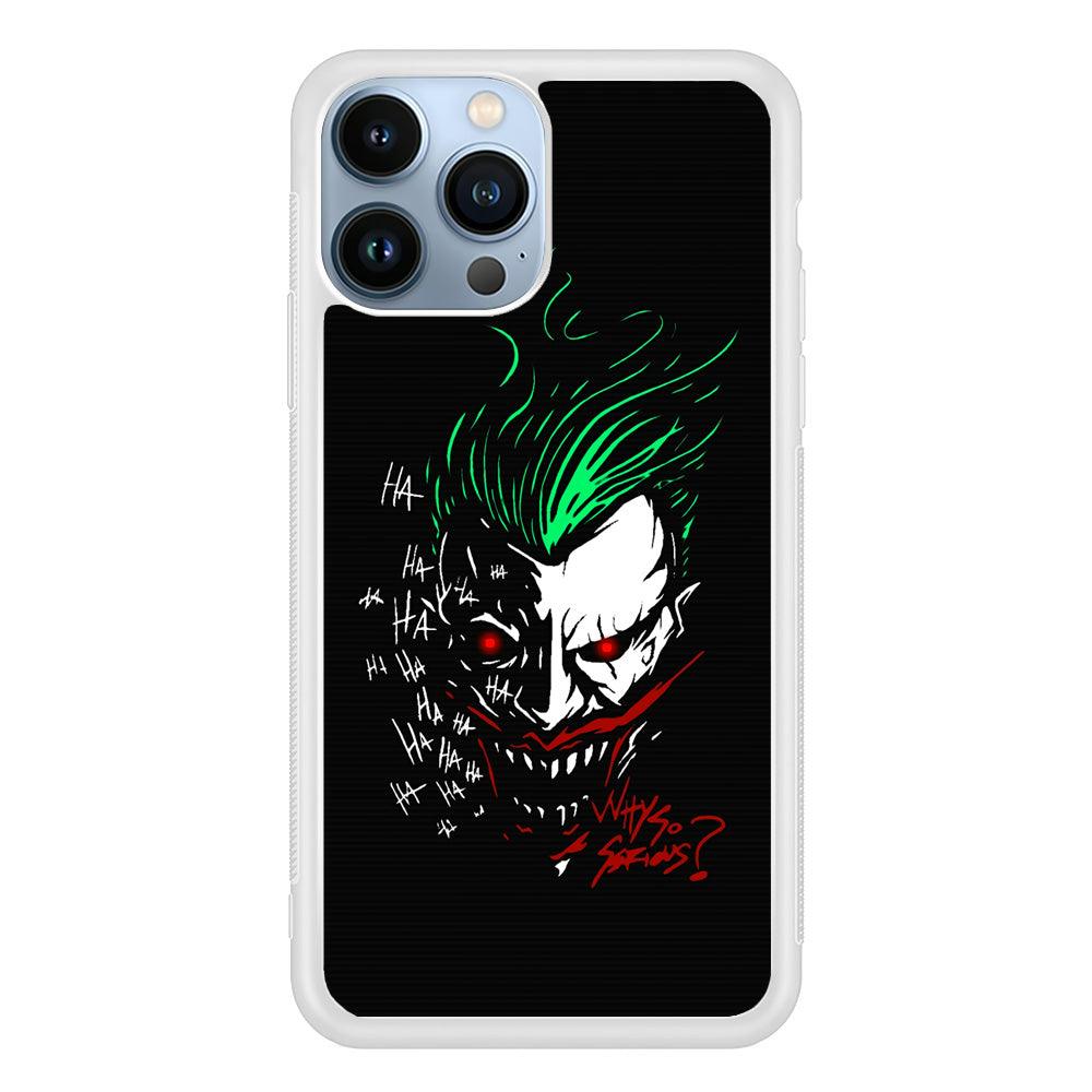 Joker Dark Silhouette iPhone 15 Pro Max Case-Oxvistore