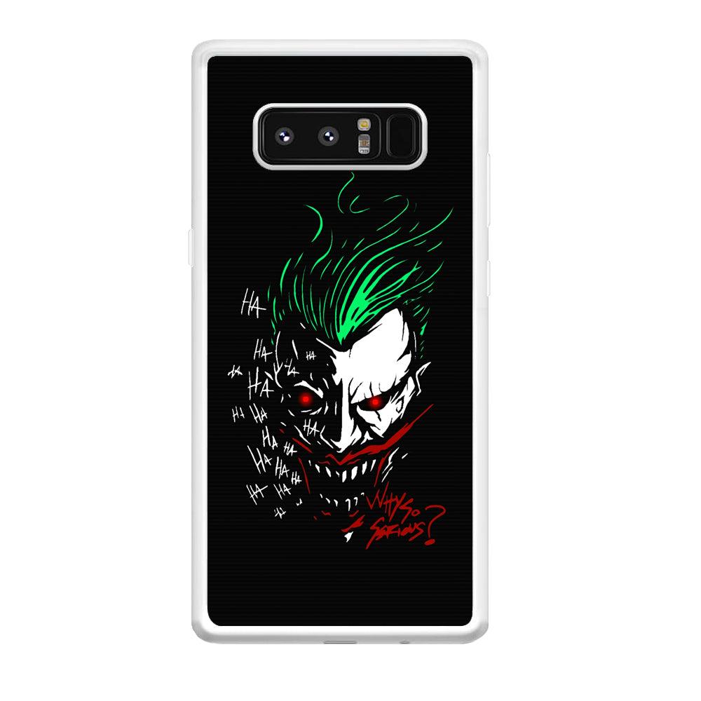 Joker Dark Silhouette Samsung Galaxy Note 8 Case-Oxvistore