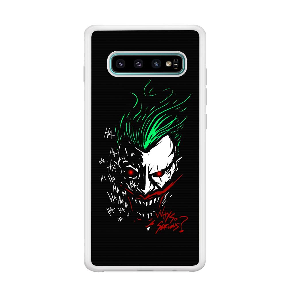 Joker Dark Silhouette Samsung Galaxy S10 Plus Case-Oxvistore