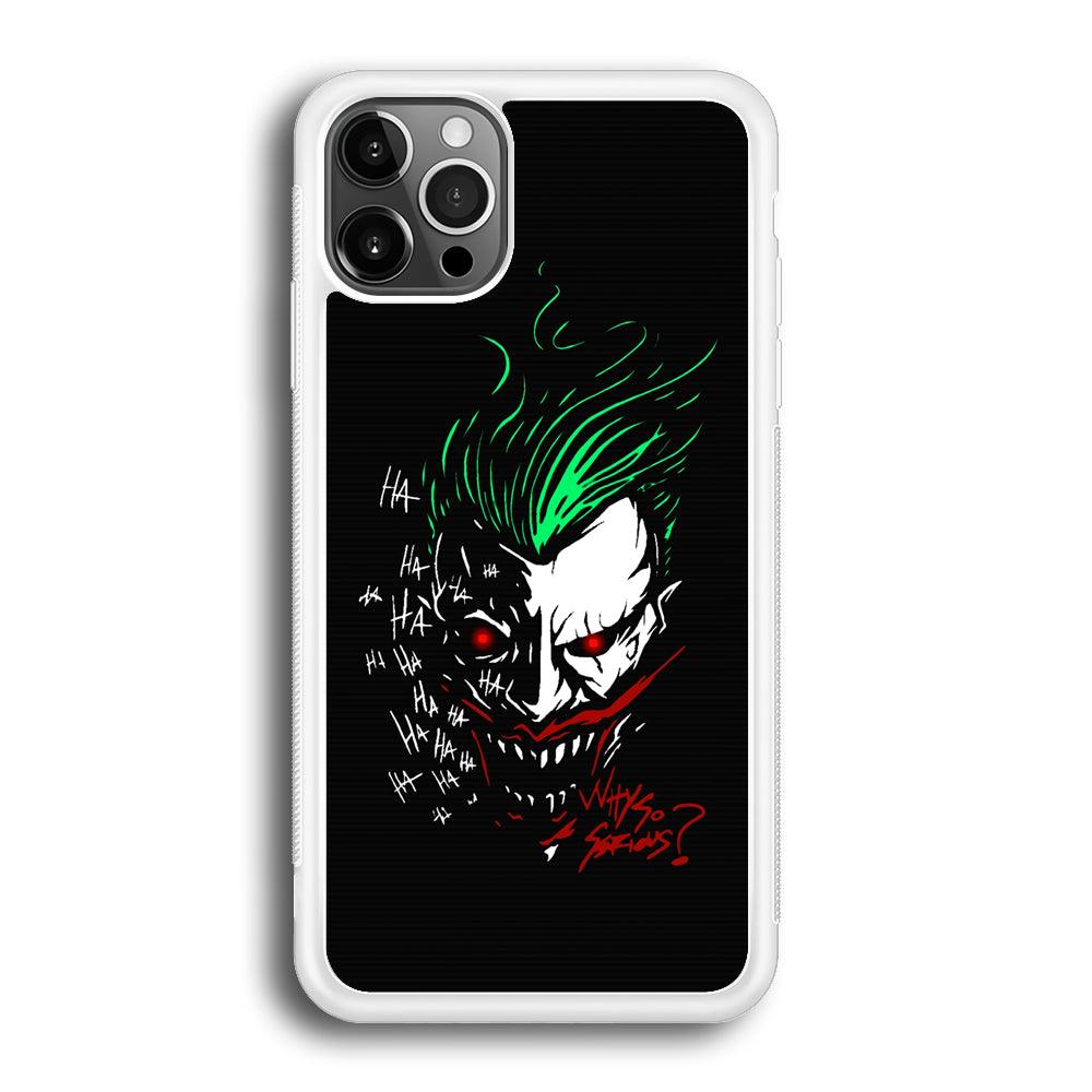 Joker Dark Silhouette iPhone 12 Pro Case-Oxvistore