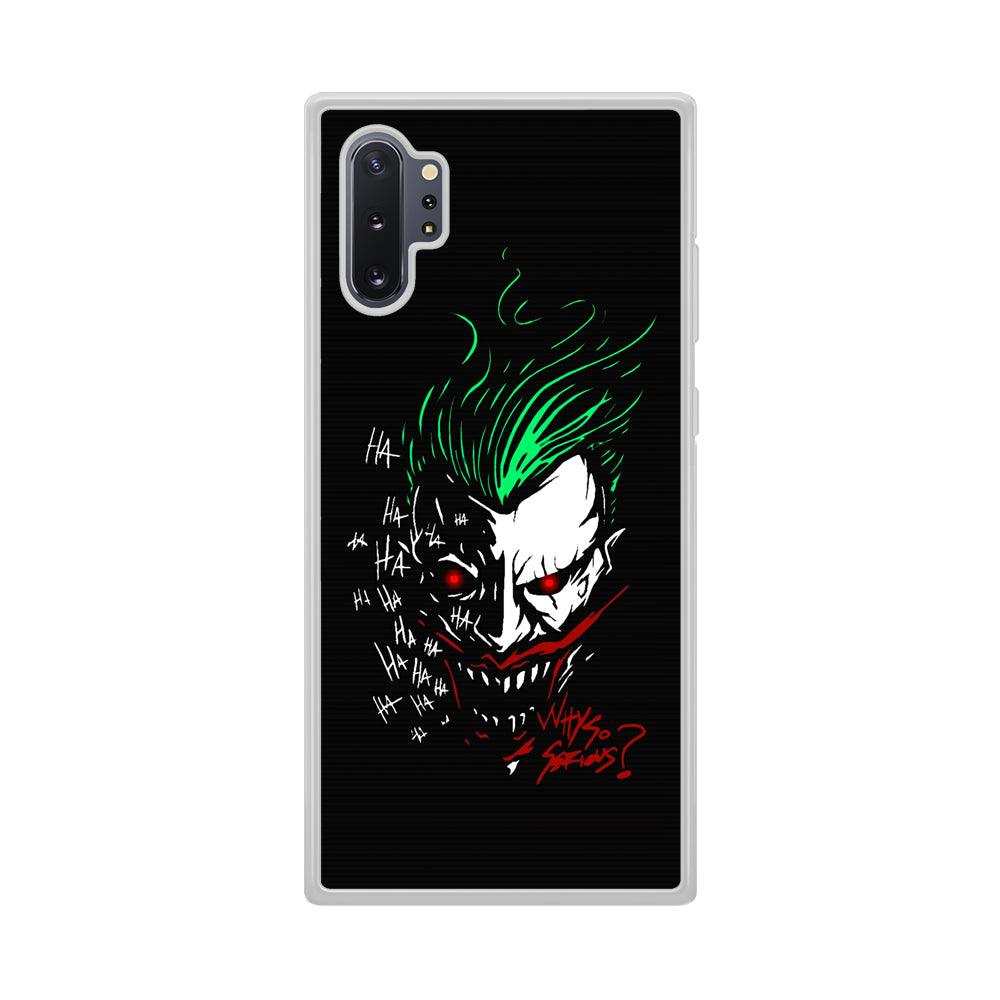 Joker Dark Silhouette Samsung Galaxy Note 10 Plus Case-Oxvistore