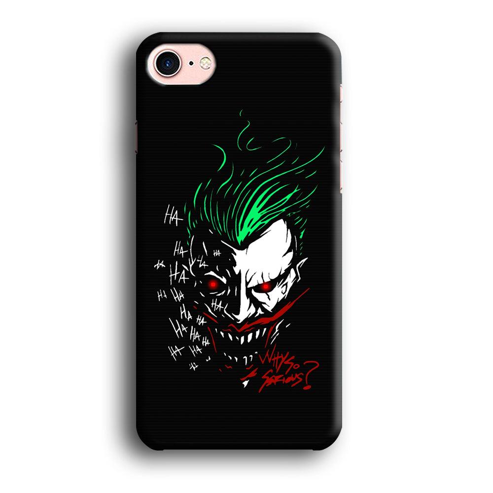 Joker Dark Silhouette iPhone 8 Case-Oxvistore