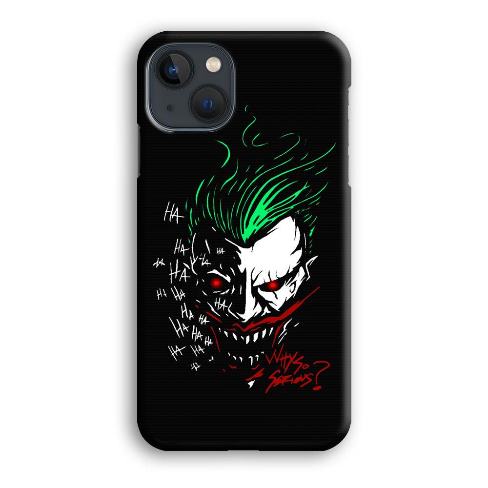 Joker Dark Silhouette iPhone 15 Plus Case-Oxvistore