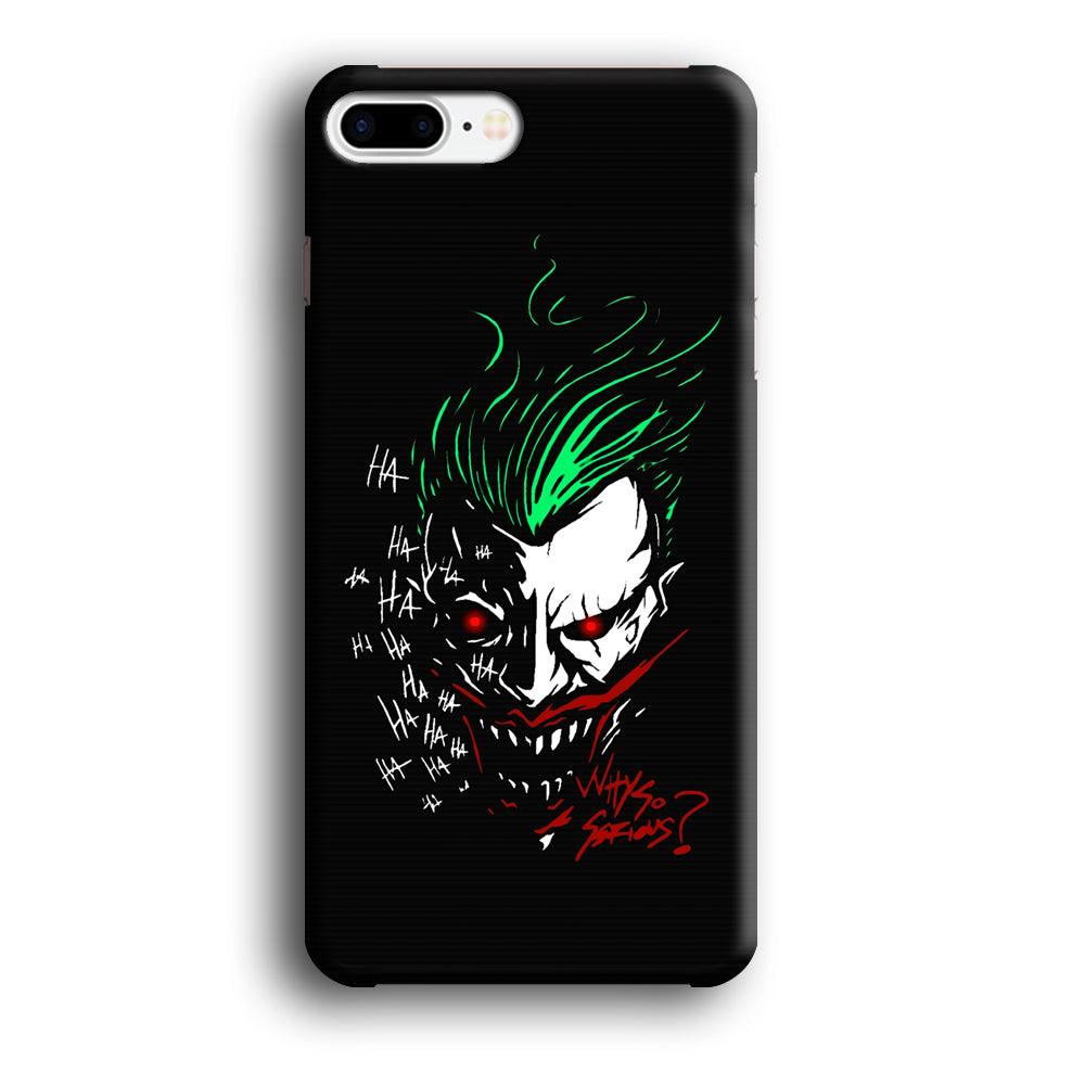 Joker Dark Silhouette iPhone 8 Plus Case-Oxvistore