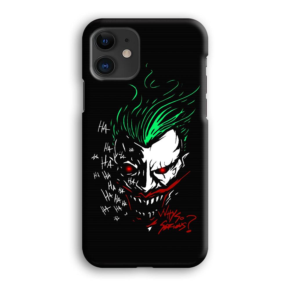 Joker Dark Silhouette iPhone 12 Case-Oxvistore