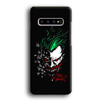 Joker Dark Silhouette Samsung Galaxy S10 Plus Case-Oxvistore