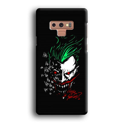 Joker Dark Silhouette Samsung Galaxy Note 9 Case-Oxvistore