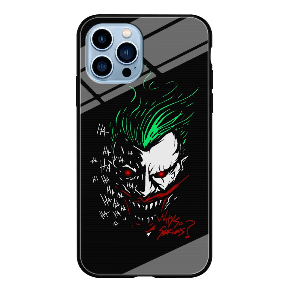 Joker Dark Silhouette iPhone 14 Pro Max Case-Oxvistore