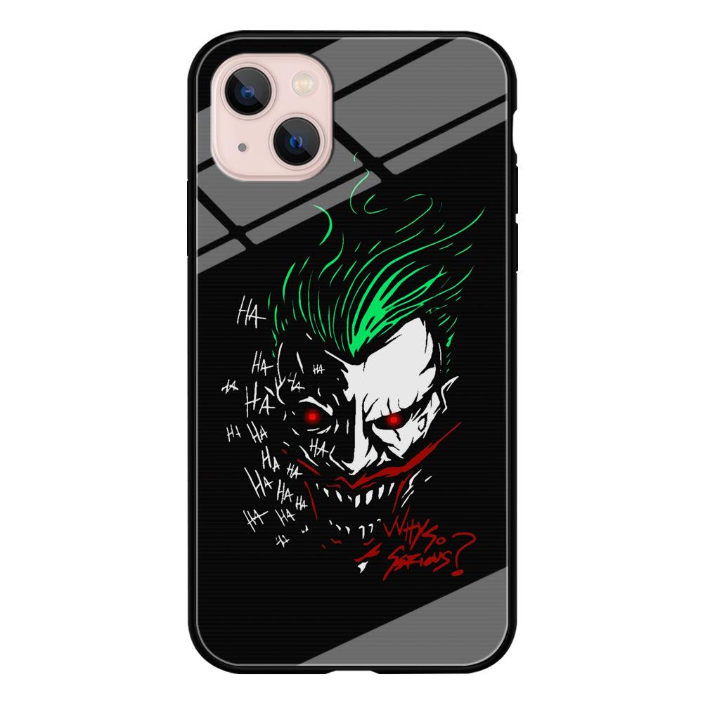 Joker Dark Silhouette iPhone 15 Plus Case-Oxvistore