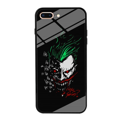 Joker Dark Silhouette iPhone 8 Plus Case-Oxvistore