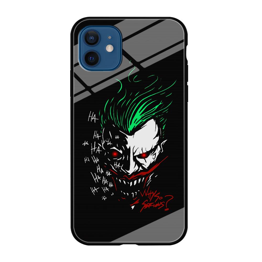 Joker Dark Silhouette iPhone 12 Case-Oxvistore