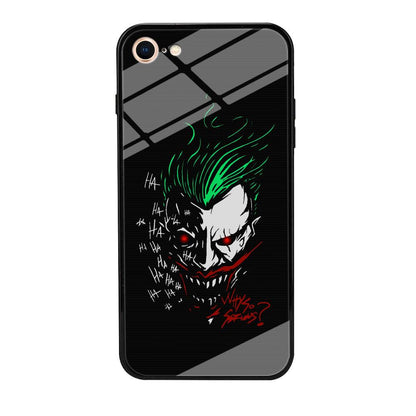 Joker Dark Silhouette iPhone 8 Case-Oxvistore