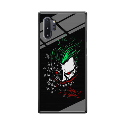 Joker Dark Silhouette Samsung Galaxy Note 10 Plus Case-Oxvistore