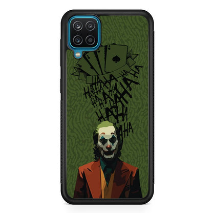 Joker Laugh in Silence Samsung Galaxy A12 Case-Oxvistore