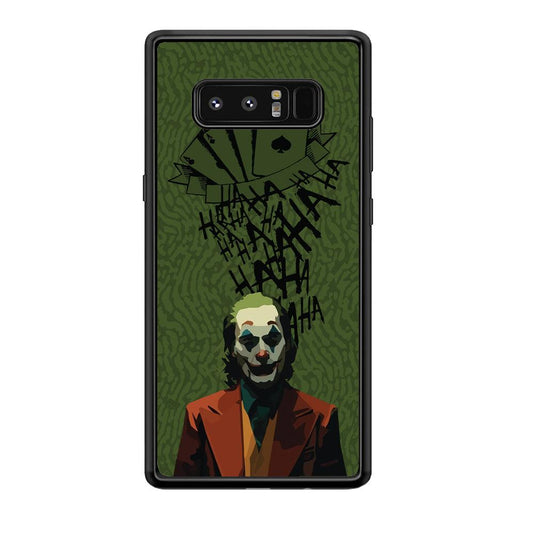 Joker Laugh in Silence Samsung Galaxy Note 8 Case-Oxvistore