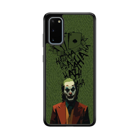 Joker Laugh in Silence Samsung Galaxy S20 Case-Oxvistore